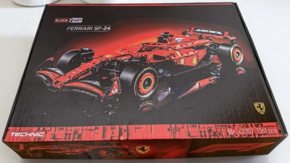 Конструктор Ferrari SF 24‼️ f1 болід формули 1 феррарі в коробці. Киев - изображение 8