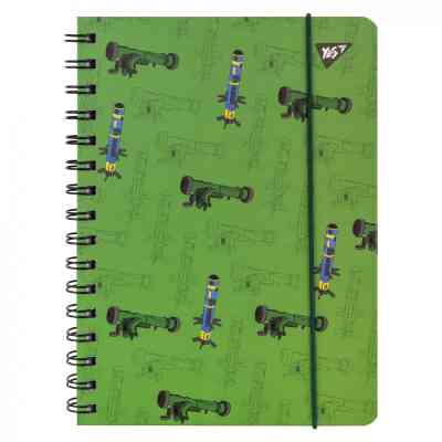 Блокнот Yes А5 80 аркушів на cпіралі з резинкою Месники клітинка (151836) Вінниця