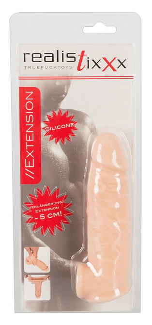 Подовжуюча насадка - Realistixxx Extension +5 см Sex Aura Київ - фото 1