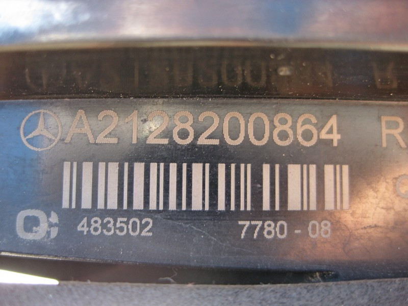 Mercedes-Benz  A2128200864 Ліхтар задній правий внутрішній E-Class W212 до рестайлу Одеса - фото 3