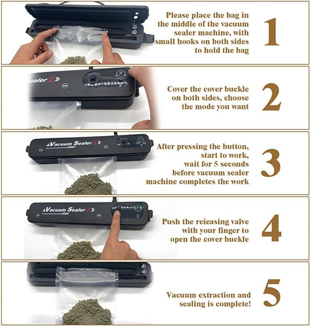 Вакууматор VACUUM SEALER ZKFK-001 Луцк - изображение 3