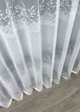 Тюль жаккард 