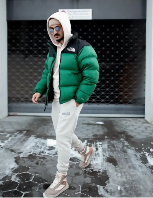 Зимняя мужская зеленая куртка the north face, пуховик зе норт фейс водонепроницаемый теплая куртка TNF Львов - изображение 7