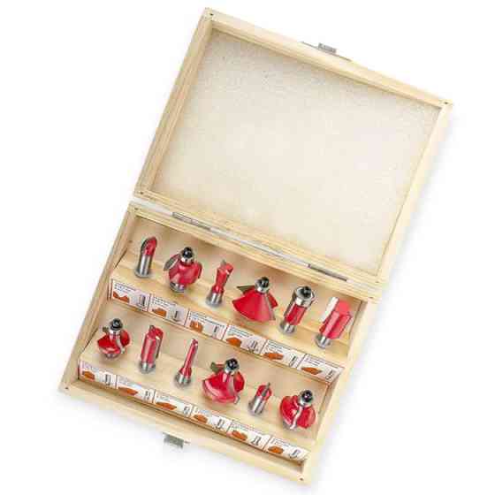 Набір фрез по дереву 12шт Мукачево