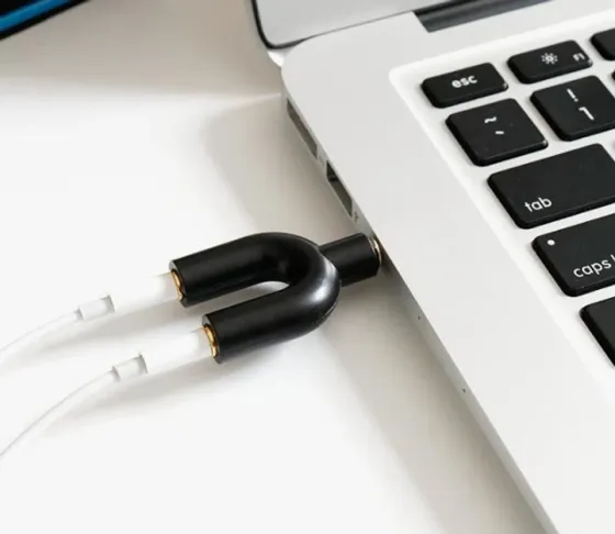 Спліттер Y-типу 2x1 для навушників і мікрофона Київ