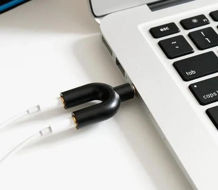 Спліттер Y-типу 2x1 для навушників і мікрофона Київ - фото 6