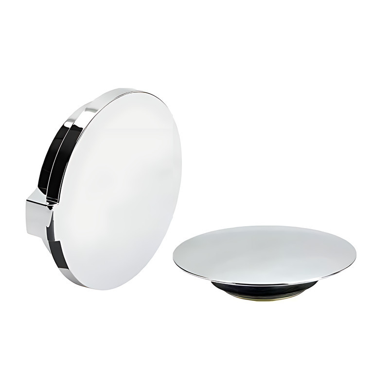 Напівавтоматичний сифон для ванни Koer BD-04-01 з переливом і хромованим оздобленням, без ревізії, 1 1/2''' (KR54) Харків - фото 6