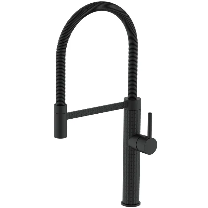 Кухонный смеситель Mixxus Premium Spark 017 BLACK MI6969 Харьков - изображение 1