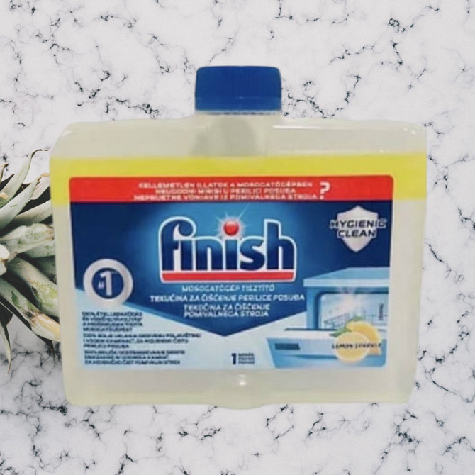 Очисник для посудомийної машини Finish Lemon,250ml Виноградів - фото 2