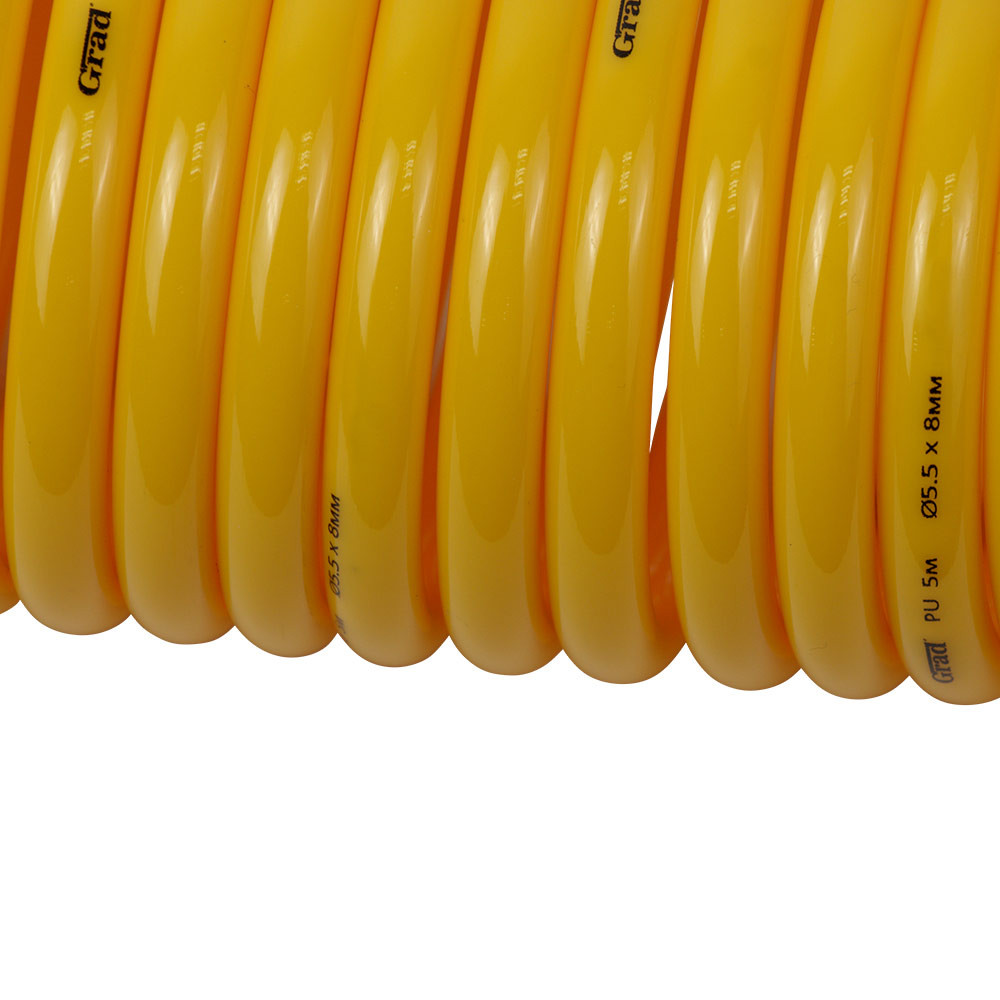 Grad Шланг спиральный PU 5м 5.5×8мм GRAD (7011715) Київ - фото 2