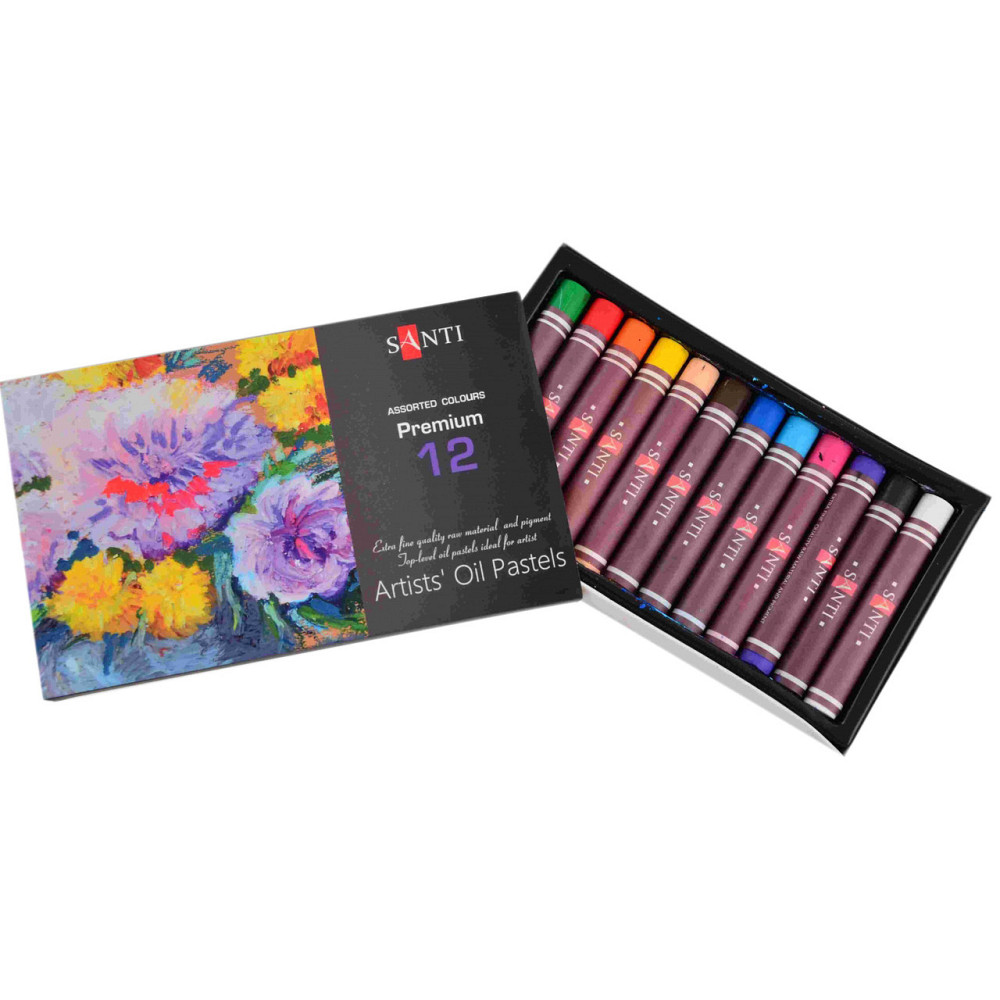 Пастель олійна  12кол "Santi" 353184, шт Київ - фото 1
