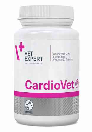Пищевая добавка VetExpert Cardiovet (Кардиовет) для сердечно-сосудистой системы собак 90 табл. срок до 07.26 Винница