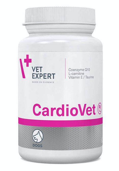 Пищевая добавка VetExpert Cardiovet (Кардиовет) для сердечно-сосудистой системы собак 90 табл. срок до 07.26 Винница - изображение 1