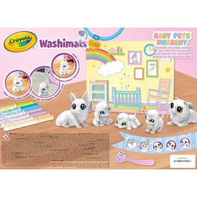 Набір для творчості Crayola Washimals Домашні тваринки, , з фломастерами 5 шт (74-7516) Вінниця - фото 10