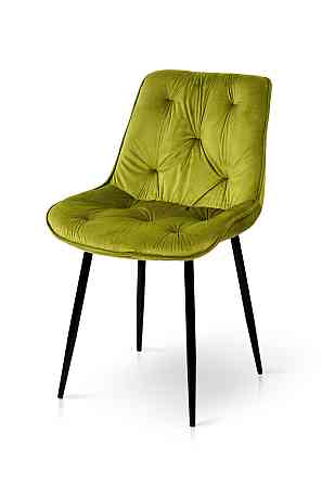 Стілець Прадо чорний/ велюр олива Киев