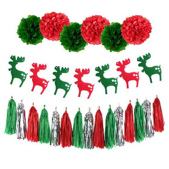 Гирлянда для нового года на стену разноцветный Киев