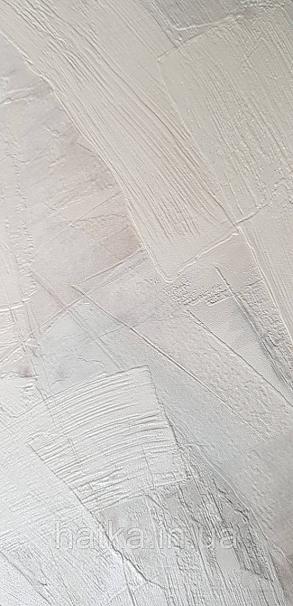 Шпалери вінілові на флізеліні Grandeco Time метрові абстракція структурні мазки молочні білі бежеві Київ - фото 4