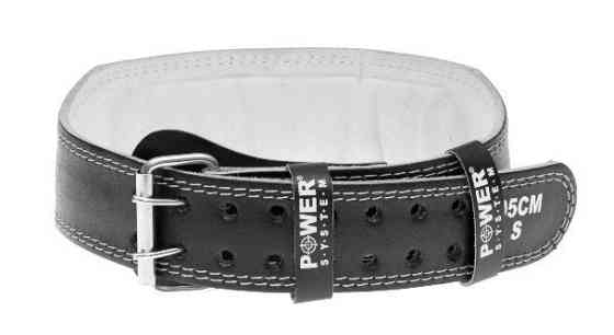 Пояс для важкої атлетики Power System PS-3250 Power Basic шкіряний Black XL Киев