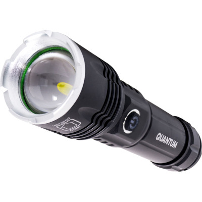 Фонарь Quantum Solid Highlight 10W LED + дімер з функцією Power Bank (QM-FL1021-CB) Винница - изображение 3