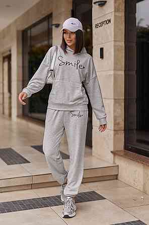 Жіночий спортивний костюм з худі "Team"| Норма і батал | Розпродаж моделі Київ
