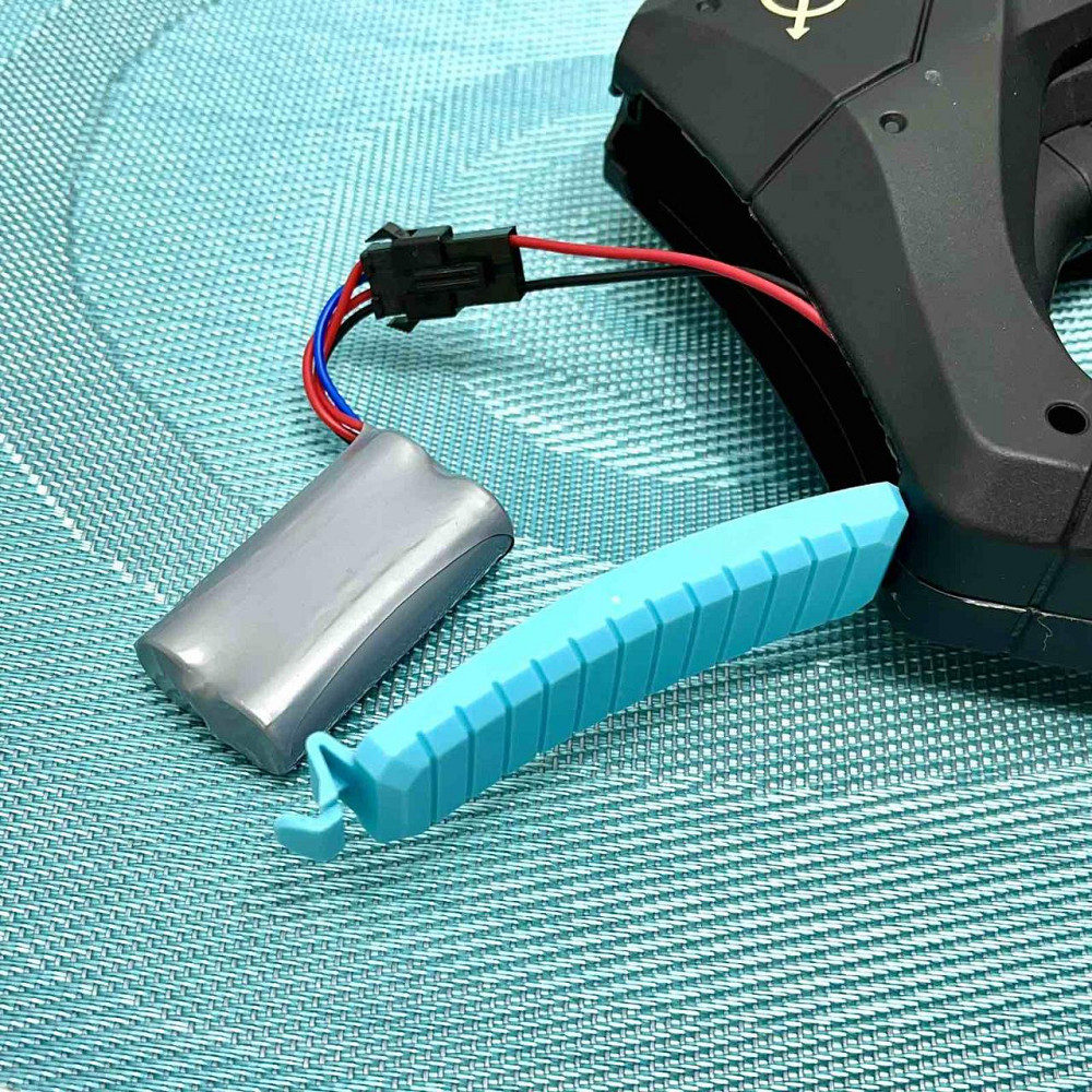 Автомат водний автоматичний та механічний принципи роботи автоматичний набір води акумулятор 7.4 V Чорно-блакитний (FY-872) Чернігів - фото 8