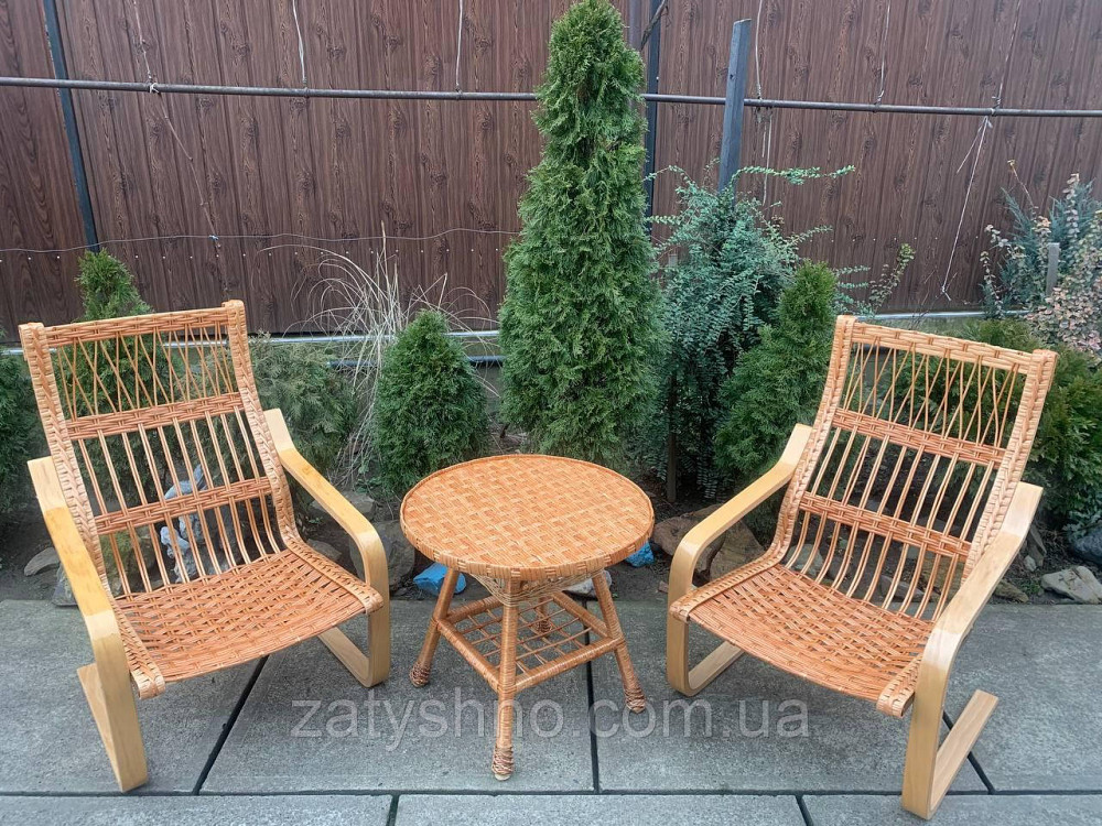 Кресла и круглый журнальный столик, комплект Киев - изображение 5