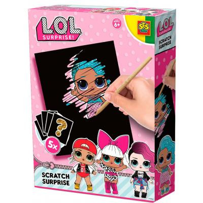 Набір для творчості Ses Creative серії L.O.L Surprise! — Скретч Сюрприз (14194S) Вінниця - фото 1
