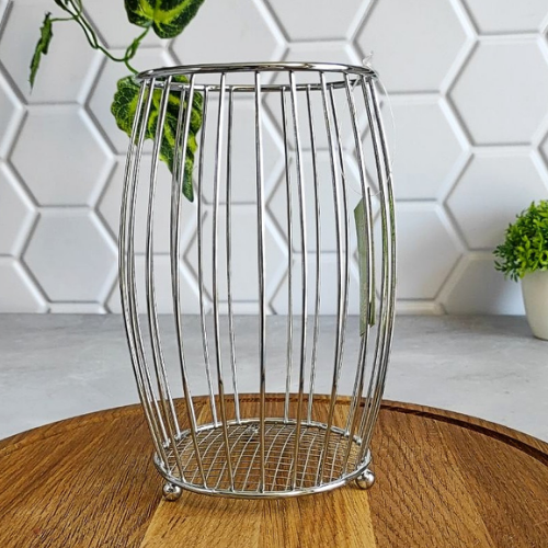 Підставка для кухонного приладдя d11см/h19см нержавіюча сталь MR-1031 Maestro Житомир - фото 4