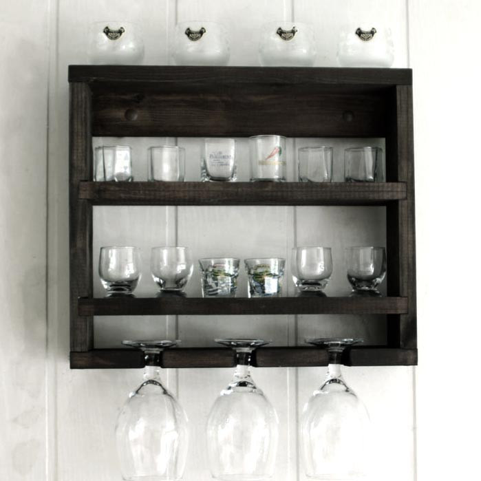 Полиця настінна "Кольчана" венге Миколаїв - фото 1