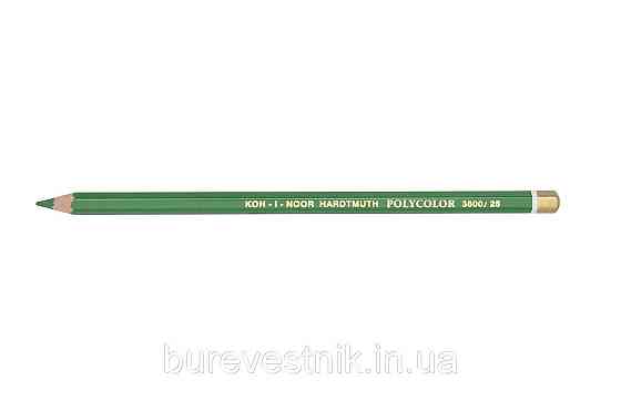 Олівець художній "Kooh-i-Noor" POLYCOLOR 3800/25 meadow green/луговий зелений, шт Київ