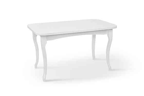 Стіл обідній Соренто (1300+400)*780, білий Киев