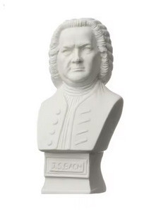 Фігурка гіпсова музикантові Бах Київ - фото 1