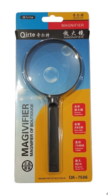 Лупа QK-7506, PL414, 75 мм Дніпро - фото 1