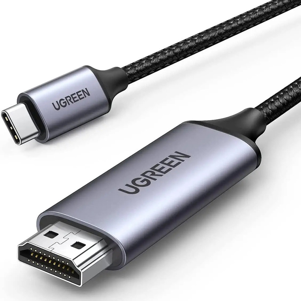 Перехідник UGreen USB-C to HDMI MM142 50570 (Сірий, 1.5 м) Миколаїв - фото 1