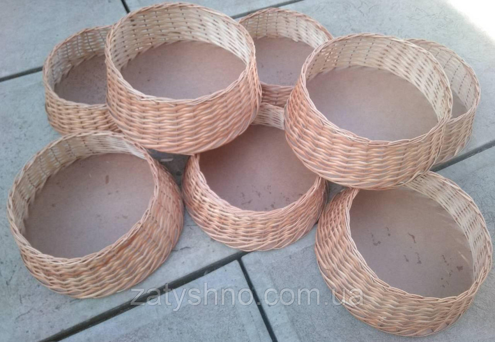 Корзины лотки круглые для подарков Киев - изображение 2