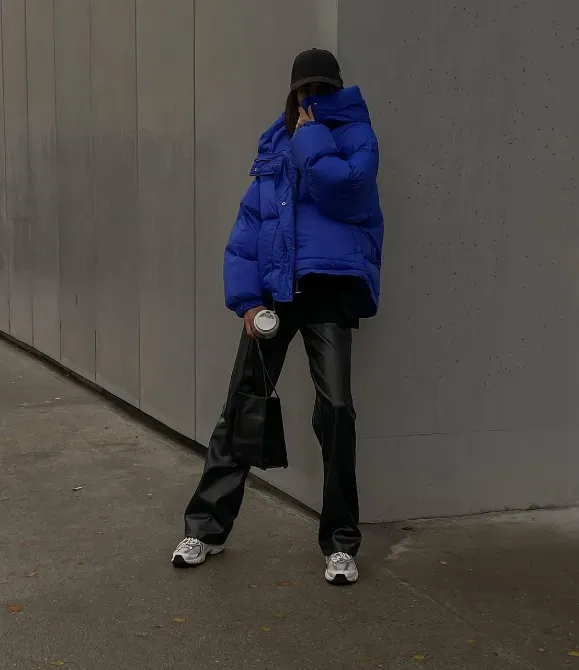 Чорні жіночі шлкіряні брюки утеплені на флісі Харків - фото 7