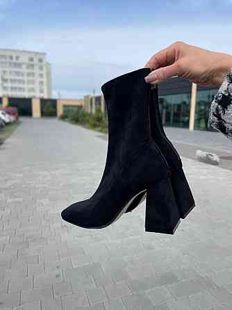 Без бренда Черевики жіночі SEE SEVEN 1159 чорні (весна-осінь, замша/велюр натуральна) (5402) 37 Коломия