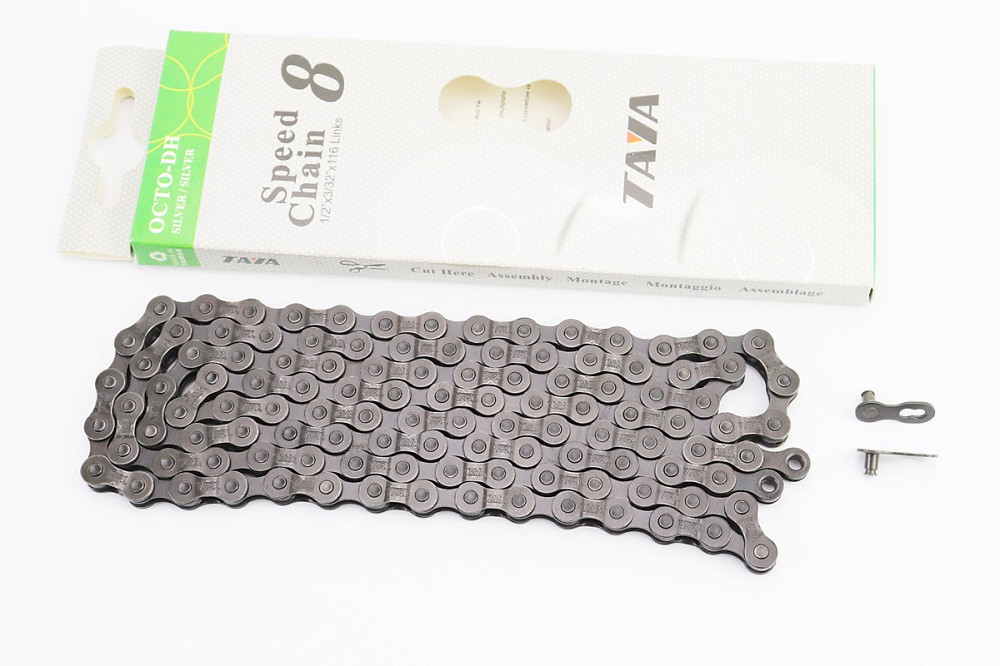 Ланцюг приводний 1/2х3/32х116L 8 швидкостей, чорний OCTO Київ - фото 1