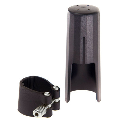 Лігатура для саксофонів J.Michael Leather Clamp and Cap for Tenor Sax (D-04) Вінниця - фото 1