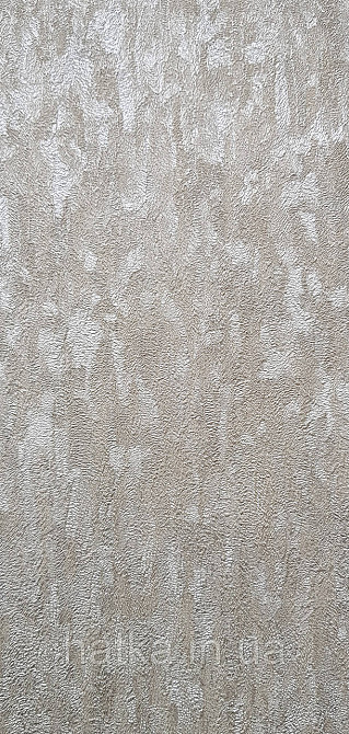 Шпалери вінілові на флізеліні Pera метрові під штукатурку структурні оксамит золотисті Київ - фото 2