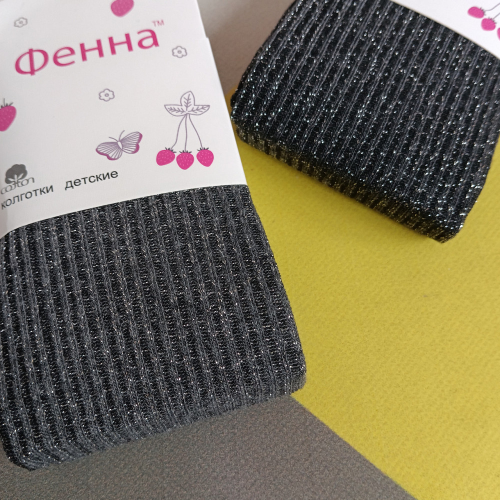 Колготи дитячі з люрексом 128-140 см Київ - фото 2