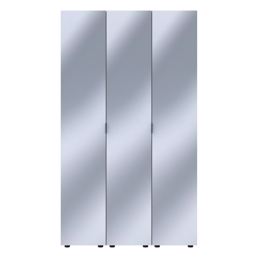 Комплект пеналів для одягу Doros Гелар (3 шт.) 117х49,5х203,4 см 3 Дзеркала/Кашемір (DRS-011262) Львів - фото 1