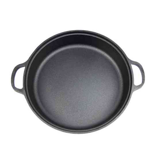 Чавунна сковорода з скляною кришкою Ø30 см GRILLI 777191 Код: 012714 Рівне