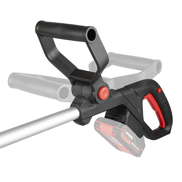 Триммер аккумуляторный INTERTOOL WT-9112, 20 В, 7500 об/мин, без ЗУ и АКБ, STORM - с катушкой в ​​комплекте Львов - изображение 9