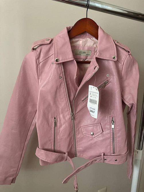 Куртка косуха жіноча весна/осінь Рожевий M Харків - фото 3