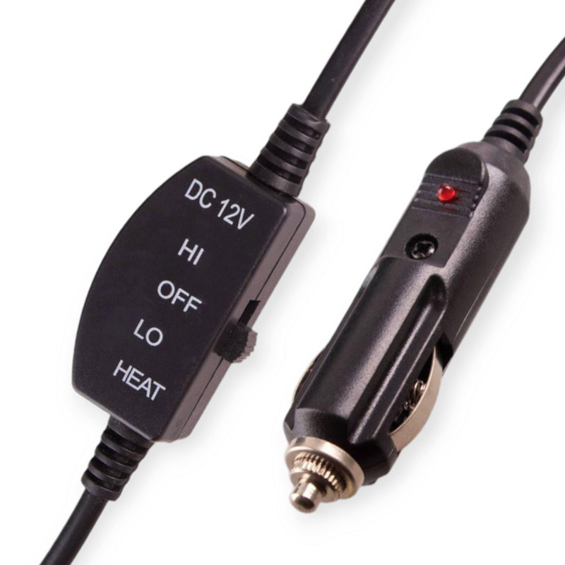 Накидка підігрівом сидіння + спинка низька чорна 12в, 48вт, перемикання. 3 режими, 100х50см, велюр VITOL Мукачево - фото 3