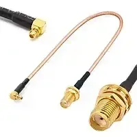 Пигтейл MMCX (MMCX - гнездо SMA), 20cм Полтава - изображение 1