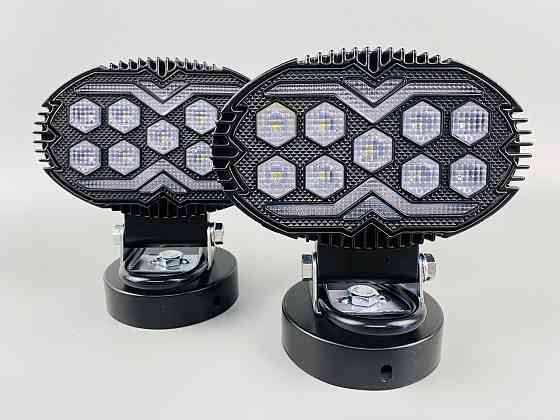 Фара LED кругла 15led chip 9-80V алюмінієвий корпус, кріплення, повітряний клапан Мукачево