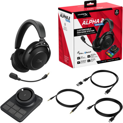 Навушники HyperX Cloud Alpha 2 Wireless Black (AJ5C7AA) Вінниця - фото 5