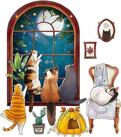 Наклейки виниловые 